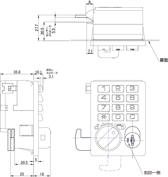 pittlockの参考サイズ